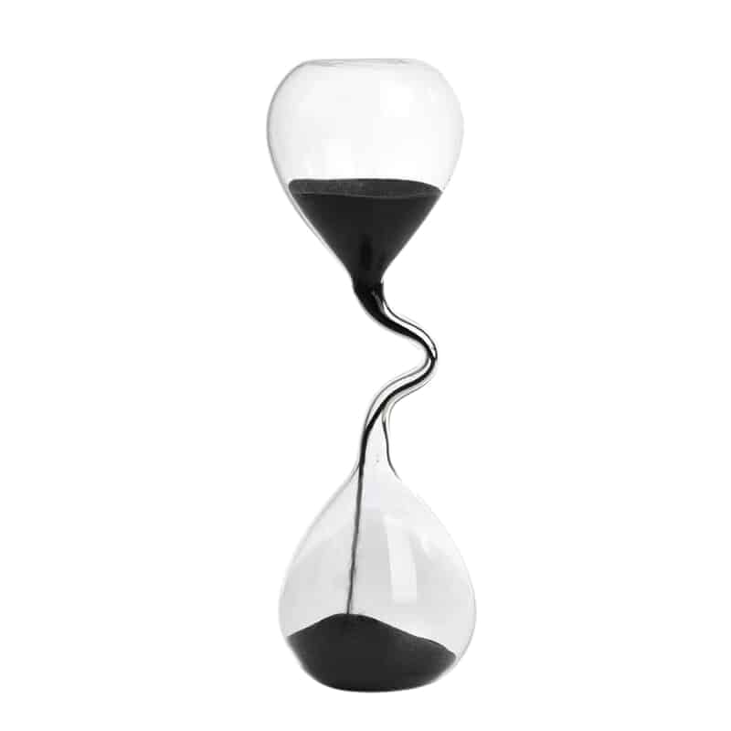 Elegant sand hourglass